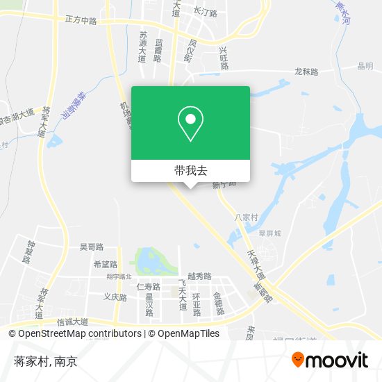 蒋家村地图