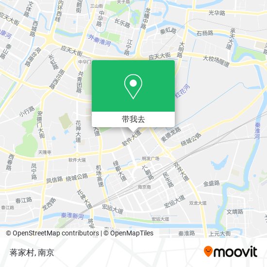 蒋家村地图