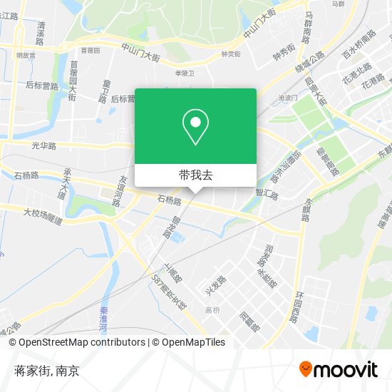 蒋家街地图