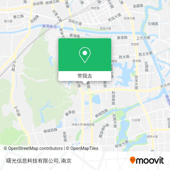 曙光信息科技有限公司地图