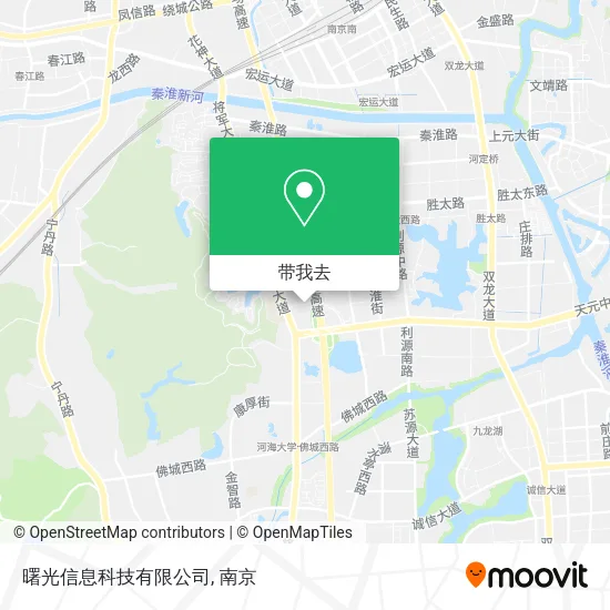 曙光信息科技有限公司地图