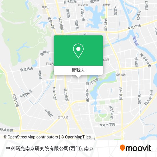 中科曙光南京研究院有限公司(西门)地图