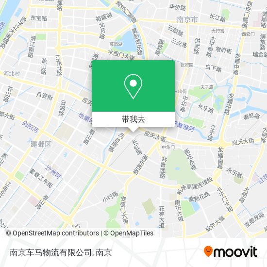 南京车马物流有限公司地图