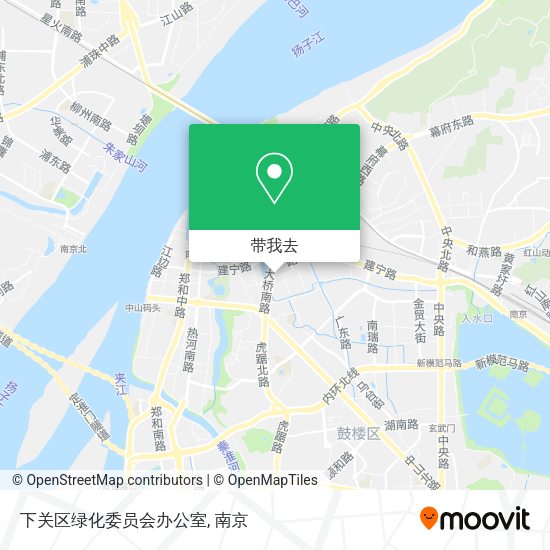 下关区绿化委员会办公室地图