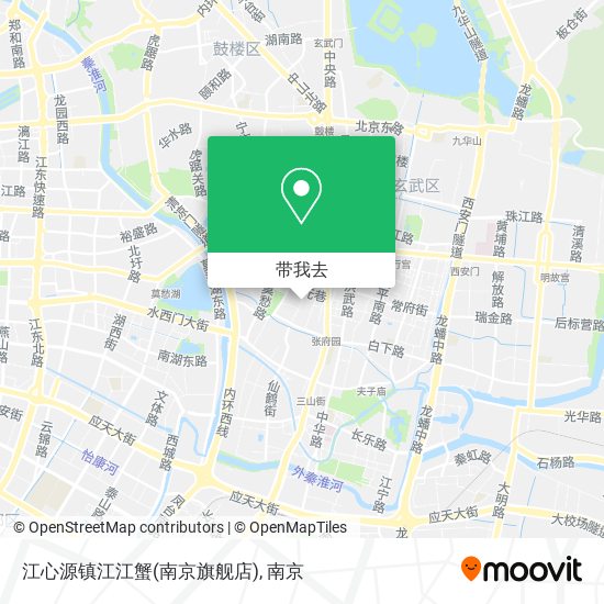 江心源镇江江蟹(南京旗舰店)地图