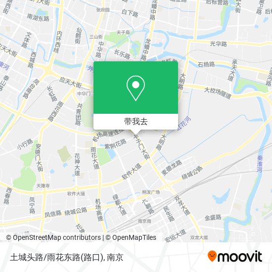 土城头路/雨花东路(路口)地图