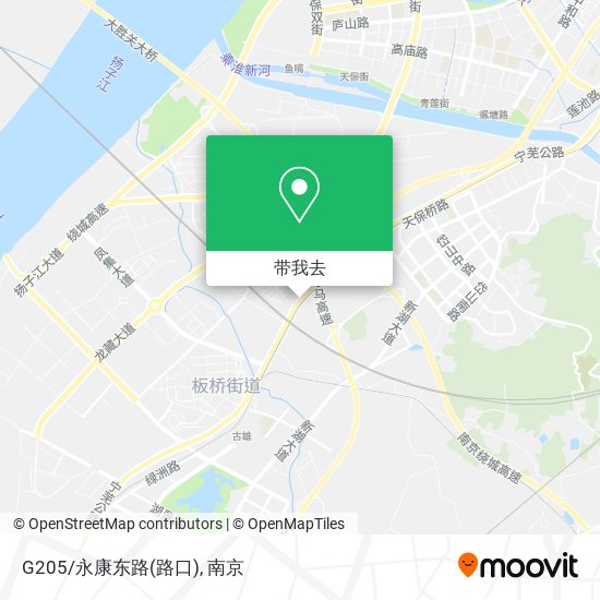 G205/永康东路(路口)地图