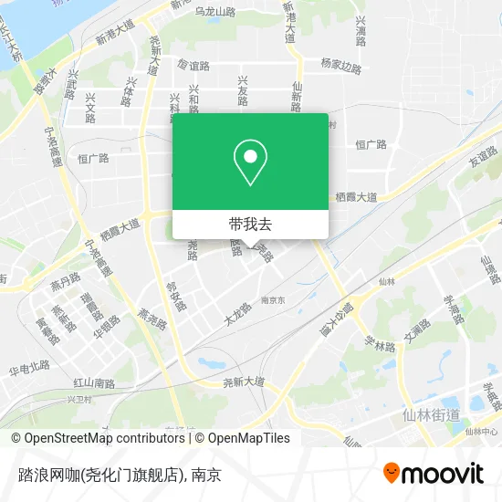 踏浪网咖(尧化门旗舰店)地图