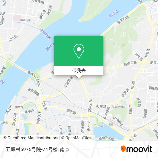五塘村6975号院-74号楼地图