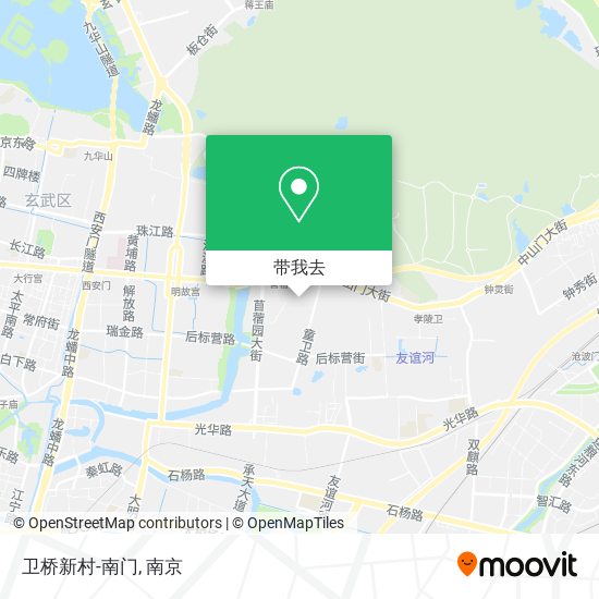 卫桥新村-南门地图