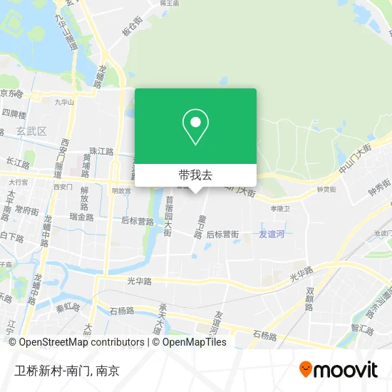 卫桥新村-南门地图