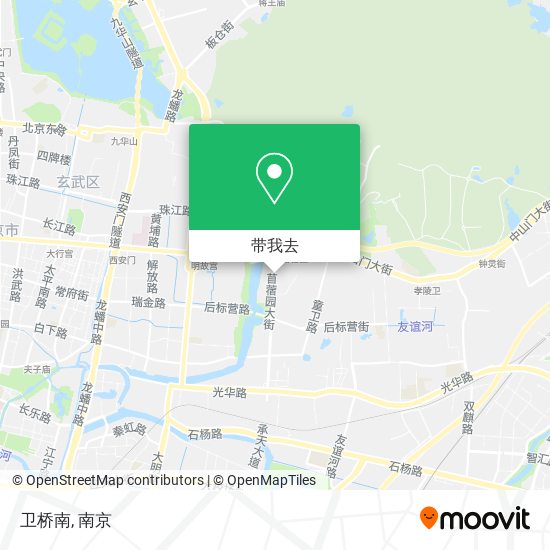 卫桥南地图