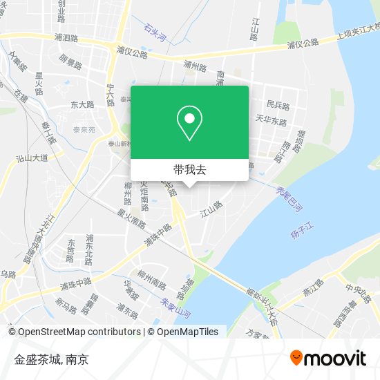 金盛茶城地图