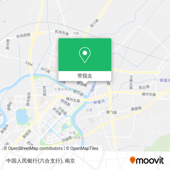 中国人民银行(六合支行)地图