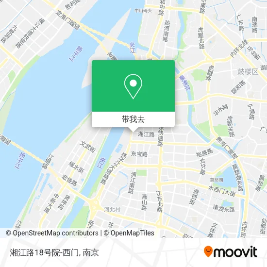 湘江路18号院-西门地图