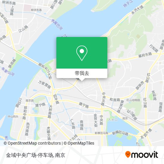 金域中央广场-停车场地图