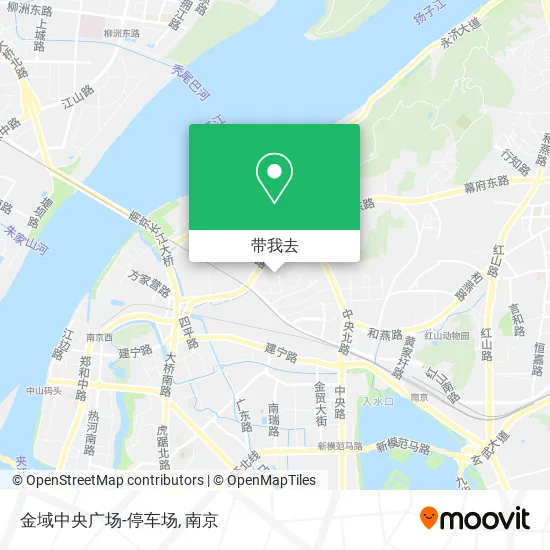 金域中央广场-停车场地图