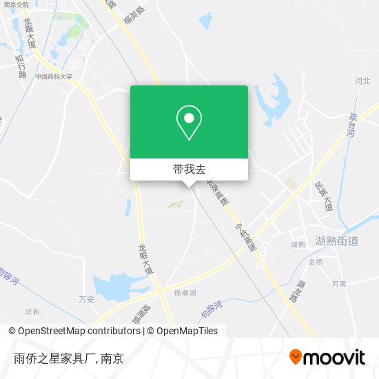 雨侨之星家具厂地图