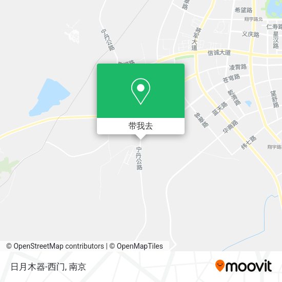 日月木器-西门地图