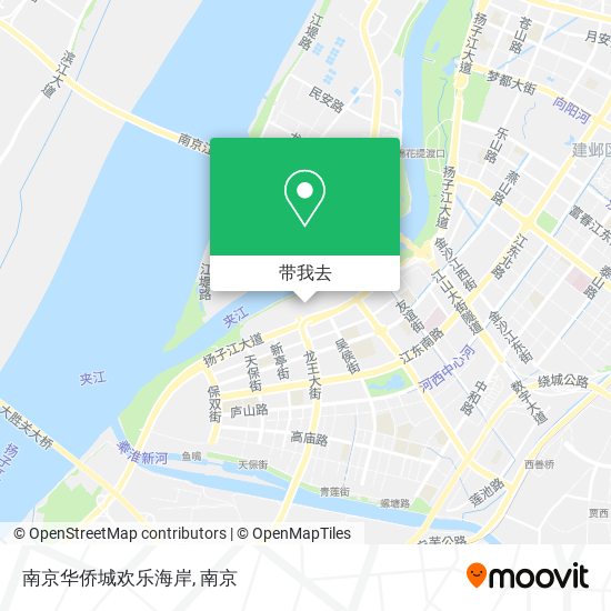南京华侨城欢乐海岸地图