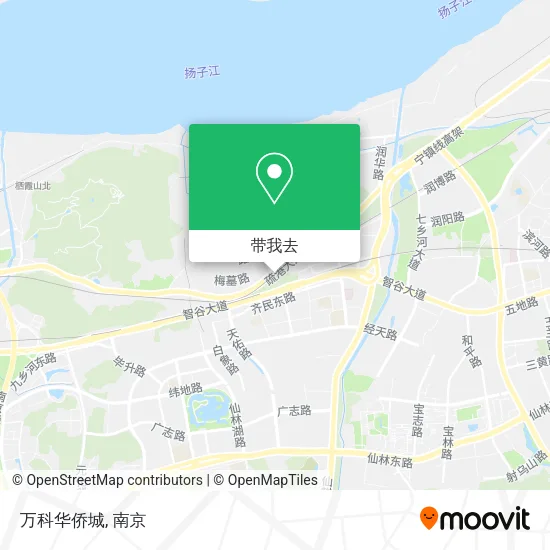 万科华侨城地图