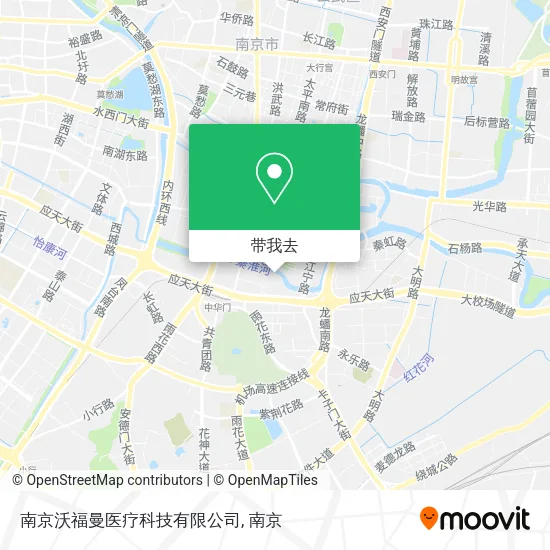 南京沃福曼医疗科技有限公司地图