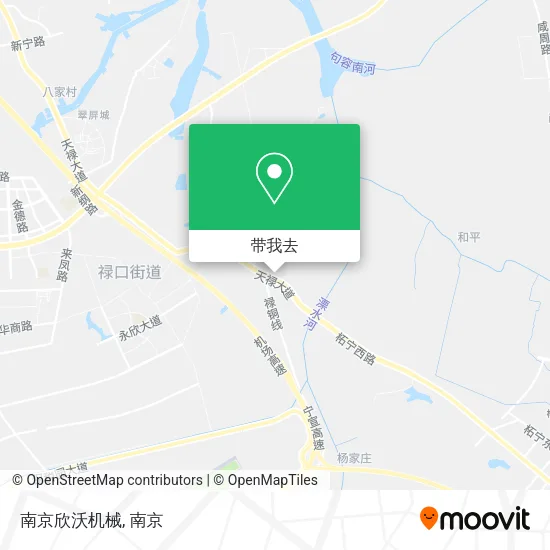 南京欣沃机械地图