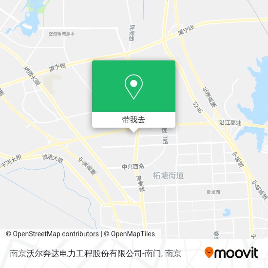 南京沃尔奔达电力工程股份有限公司-南门地图
