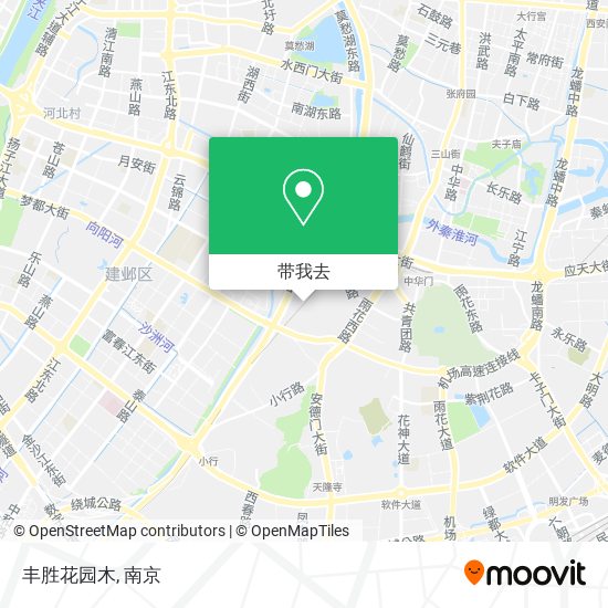 丰胜花园木地图