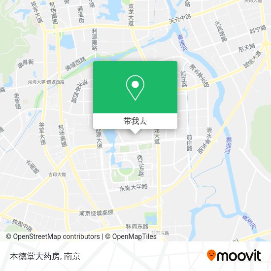 本德堂大药房地图