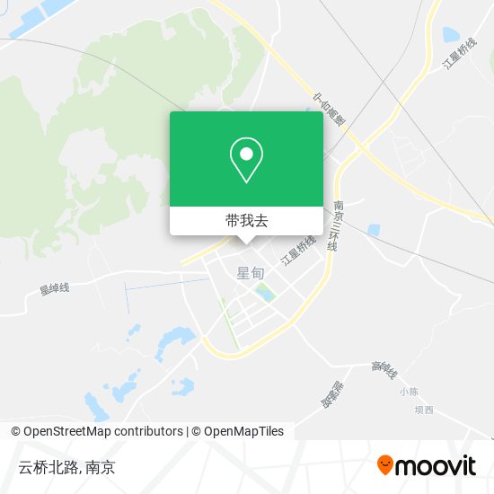 云桥北路地图