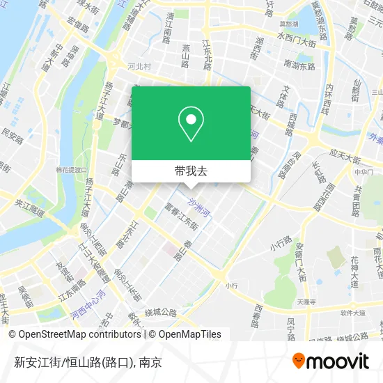 新安江街/恒山路(路口)地图