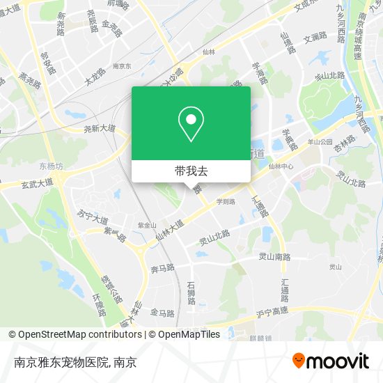南京雅东宠物医院地图