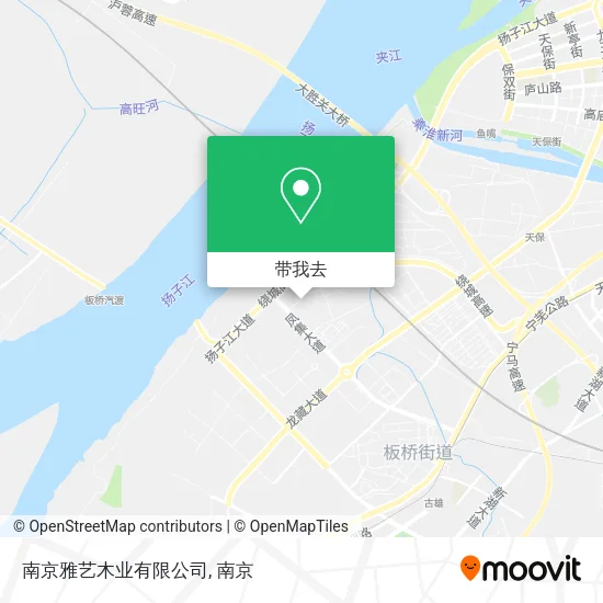 南京雅艺木业有限公司地图