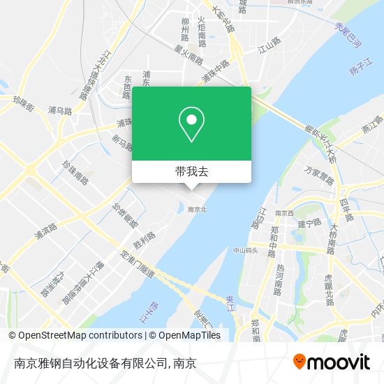 南京雅钢自动化设备有限公司地图