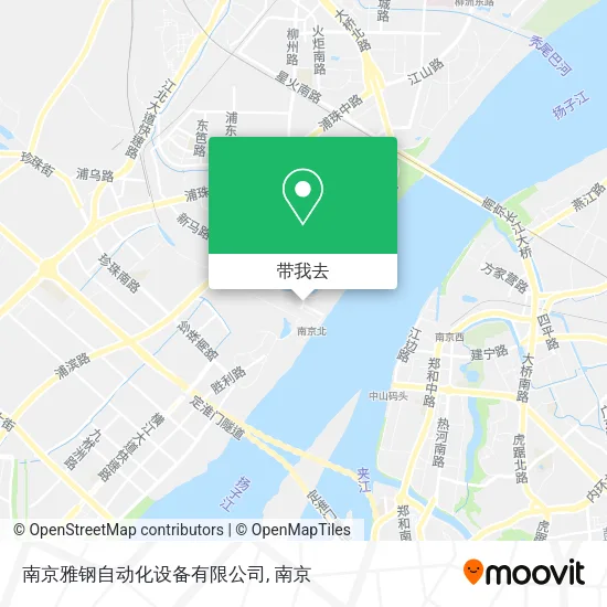 南京雅钢自动化设备有限公司地图