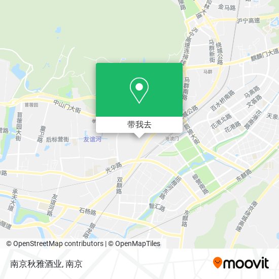 南京秋雅酒业地图