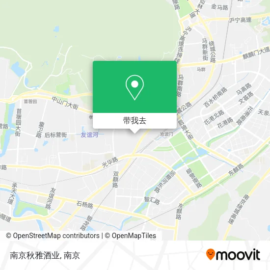 南京秋雅酒业地图