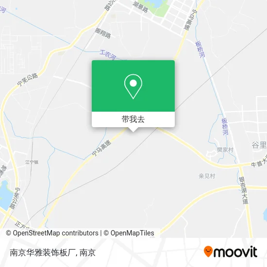 南京华雅装饰板厂地图