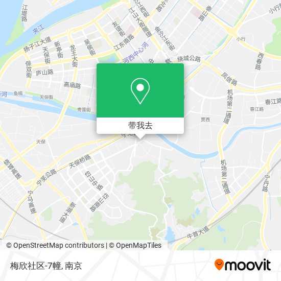 梅欣社区-7幢地图