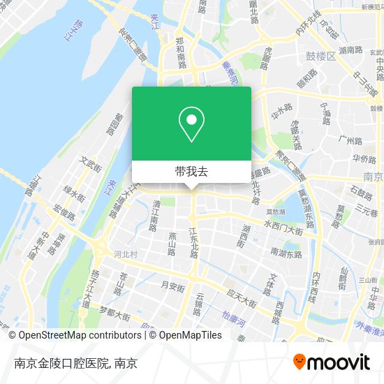 南京金陵口腔医院地图