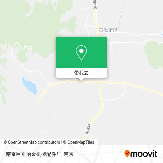 南京巨引冶金机械配件厂地图