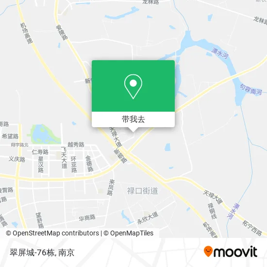 翠屏城-76栋地图