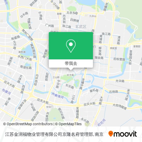 江苏金润福物业管理有限公司京隆名府管理部地图