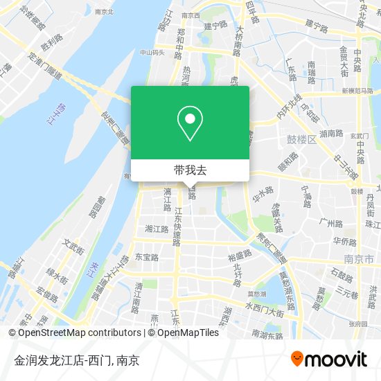 金润发龙江店-西门地图
