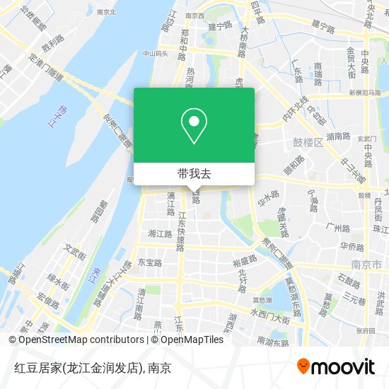 红豆居家(龙江金润发店)地图