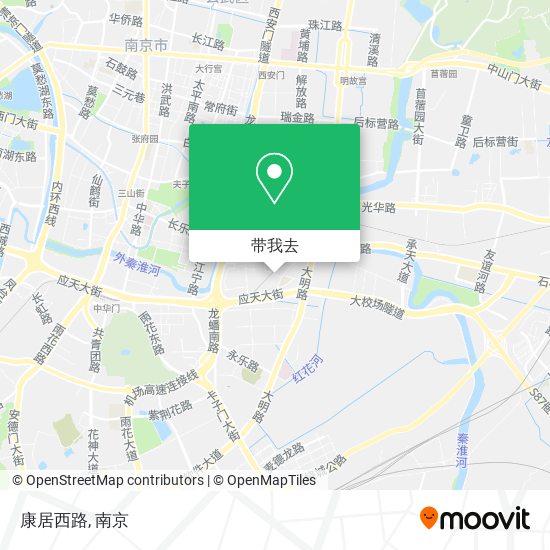 康居西路地图