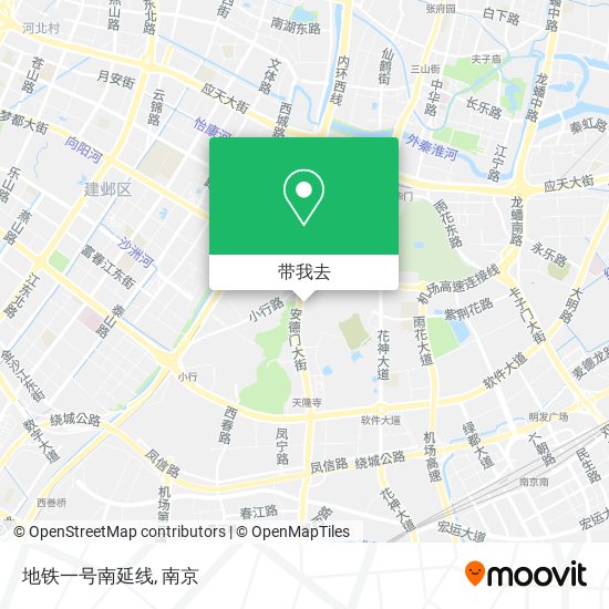 地铁一号南延线地图