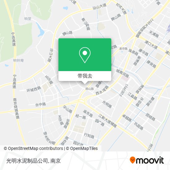 光明水泥制品公司地图