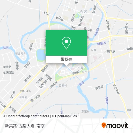 新棠路·古棠大道地图